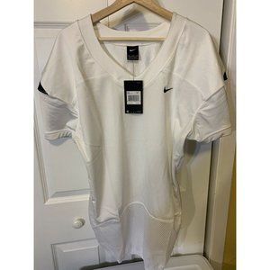 New Nike Vapor Pro Football Training Jersey Mens Sz‎ 2XL White Black NWT